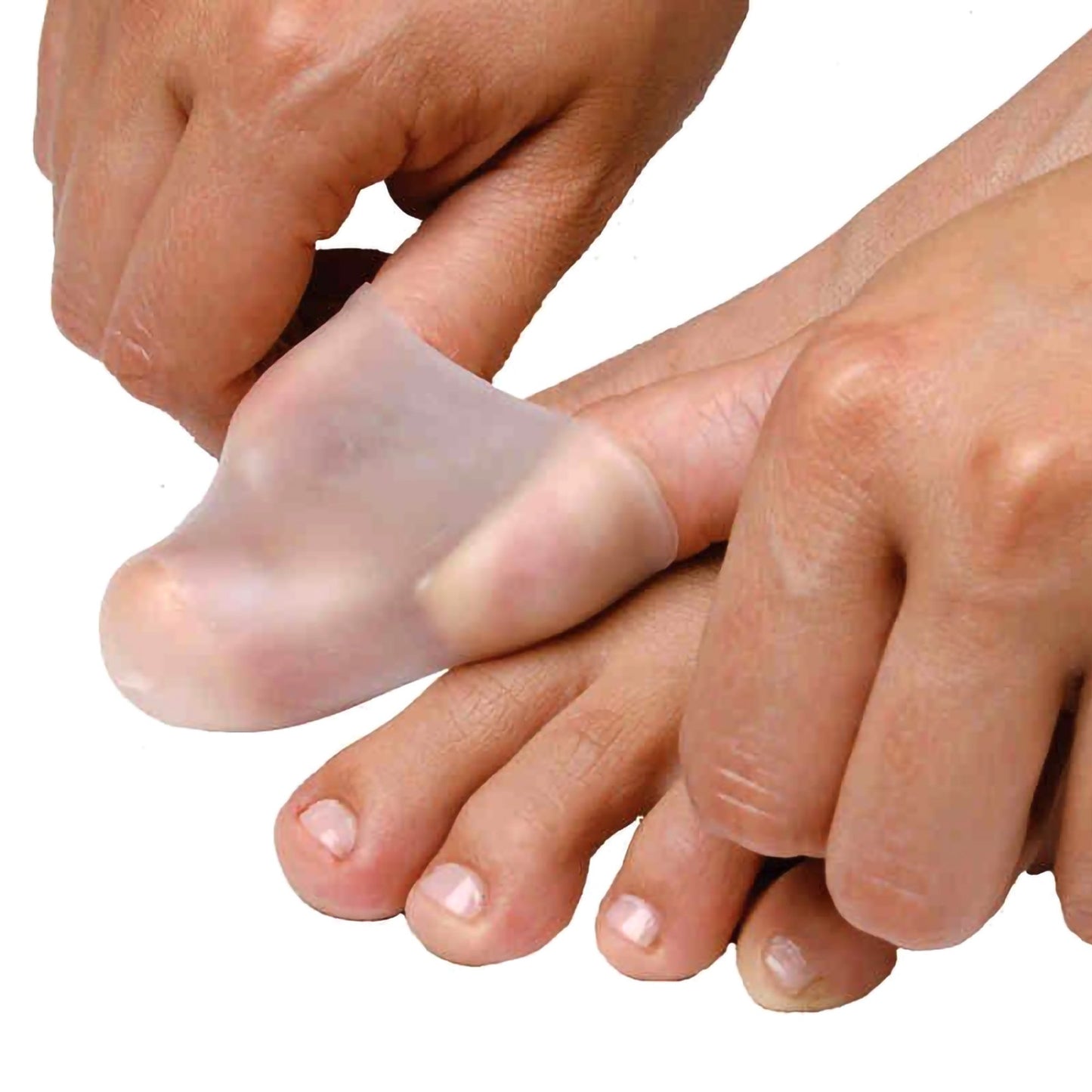 TOE CAP, VISCO-GEL ALL GEL SM/MED (1/PK)