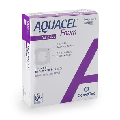 DRESSING, WND AQUACEL ADH FM 5X5" (10/BX)