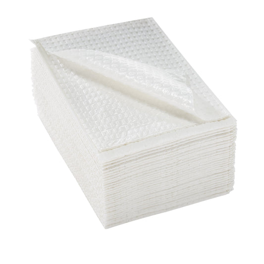 TOWEL, PRO 2PLY POLY WHT 13X18(250/CS)