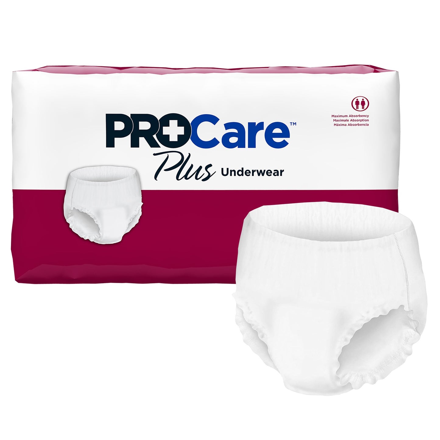 UNDERWEAR, PROTECTIVE PROCARE PLUS MED 34"-46" (25/BG 4BG/CS