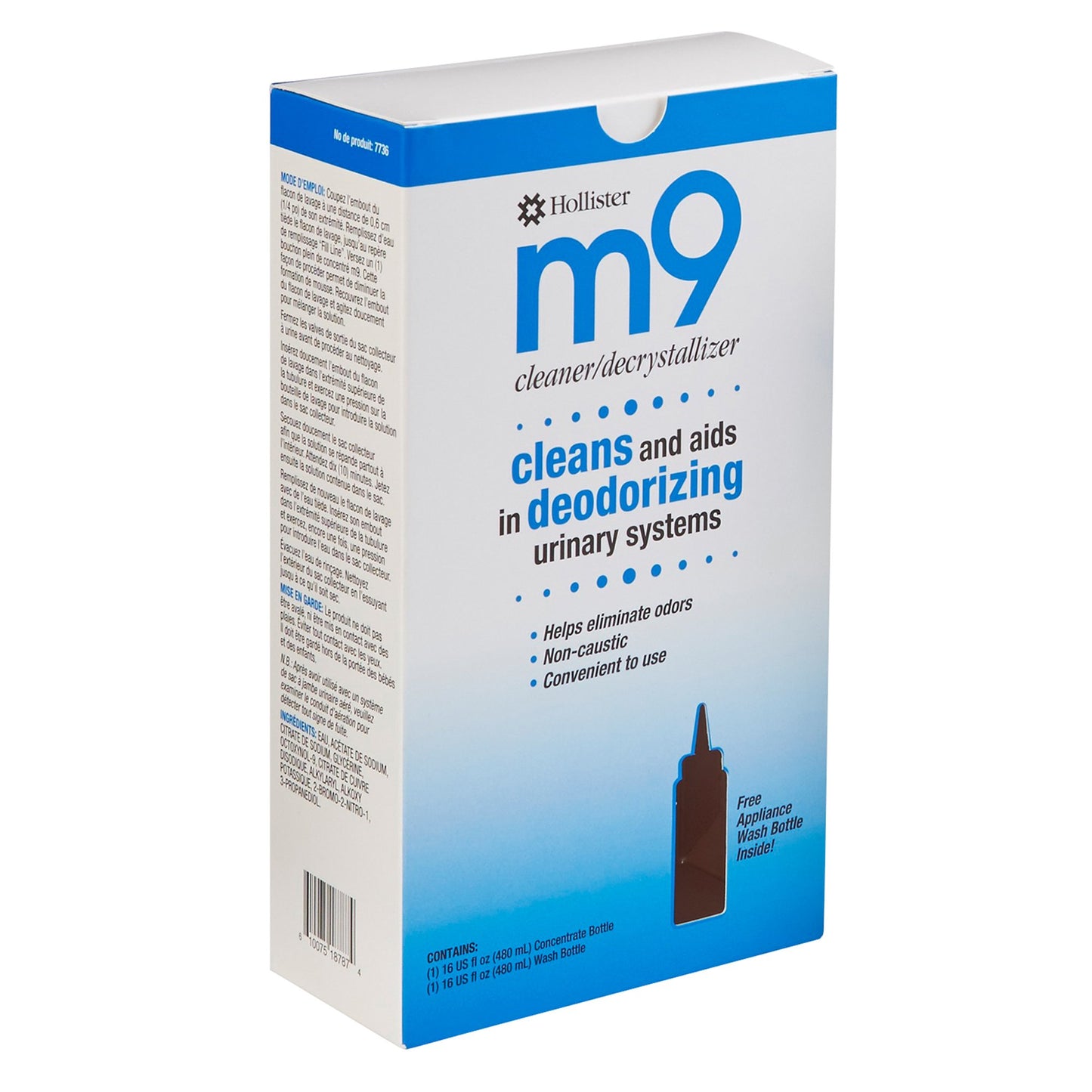 CLEANER/DECRYSTALLIZER, ODOR W/BT M9 16OZ (12/BX)