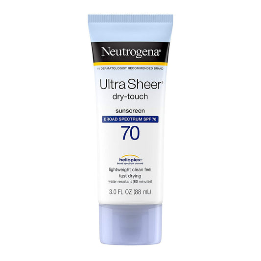 SUNBLOCK, NEUTOGENA ULTRA SHEER SPF70 12/CS) J&JOTC