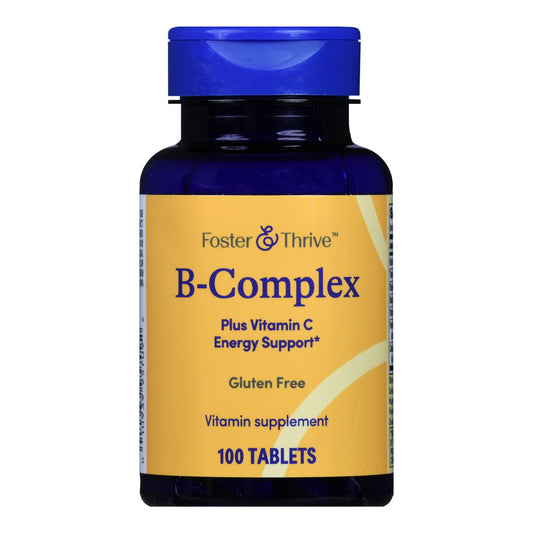 VITAMIN B COMPLEX+C, TAB FT SM(100/BT)