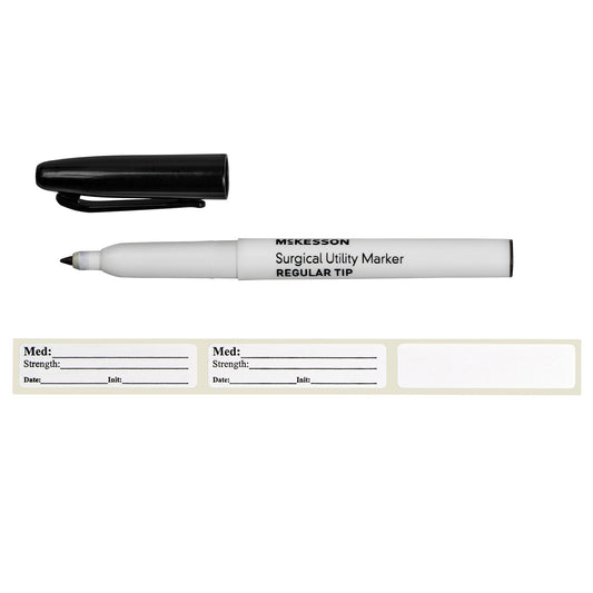 MARKER, UTILITY W/LABELS (50/BX)