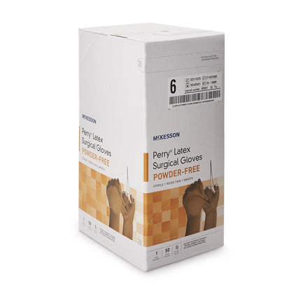 GLOVE, SURG LTX 6.0 STR2 SMTH MICROTHIN (50PR/BX 4BX/CS)