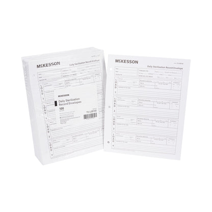 ENVELOPE, STERILIZER RECORD (100/PK 10PK/CS)