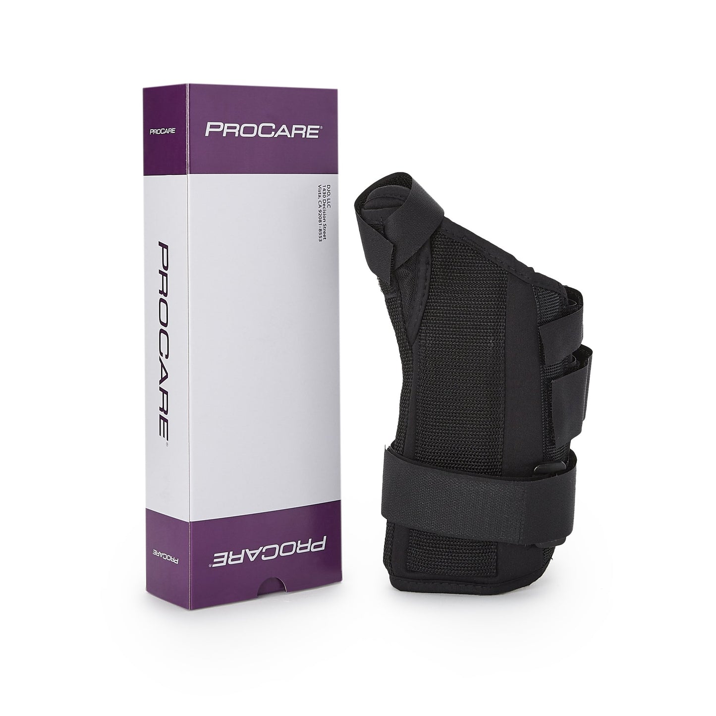 WRIST SUPPORT, W/ABDUCTED THUMB LT MED