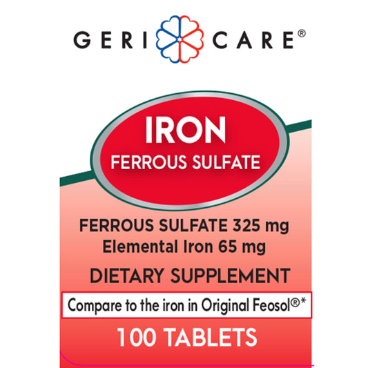 FERROUS SULFATE, 5G 325MG (100/BT 12BT/CS)