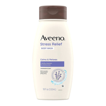 AVEENO, BODY WASH STRESS RELIEF LAV 18OZ