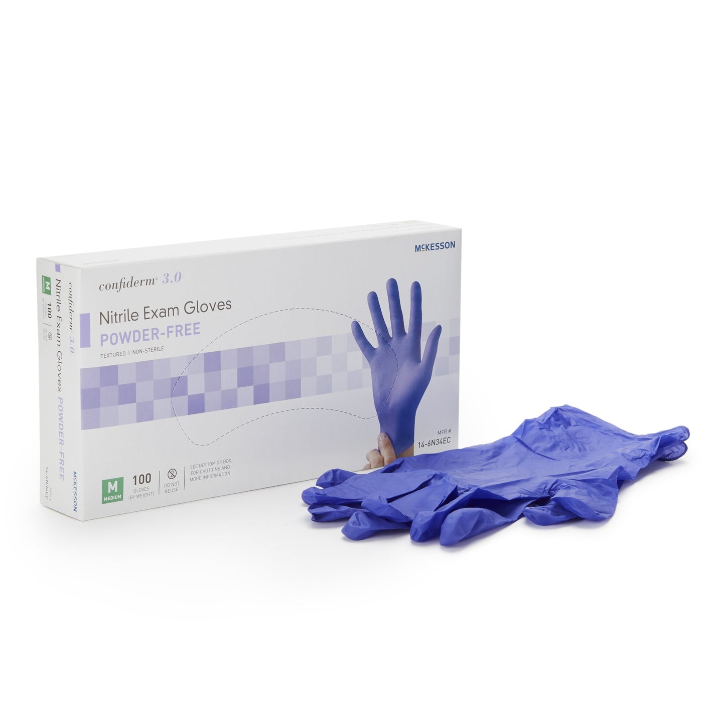 GLOVE, EXAM NTRL MED N/S 3.0 (100/BX 10BX/CS)