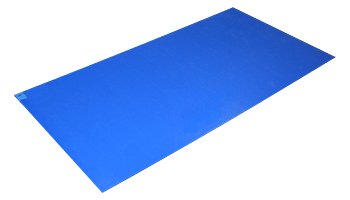 MAT, TACKY POLY BLU 24"X45" (4/CS)