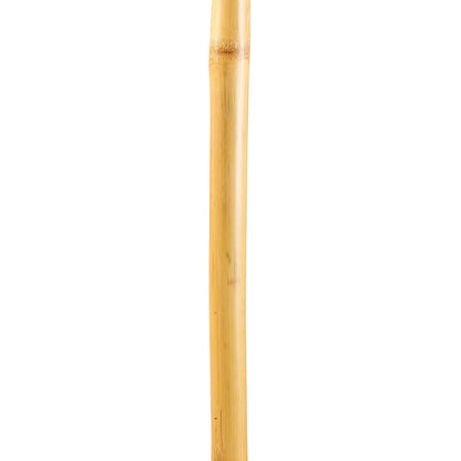 STICK, WALKING WOOD BRAZOS 48 FREE FORM IRON BAMBOO NAT 48"