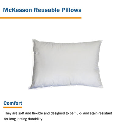PILLOW, POLY CTN XFULL LOFT WHT 21X27" (12/CS)