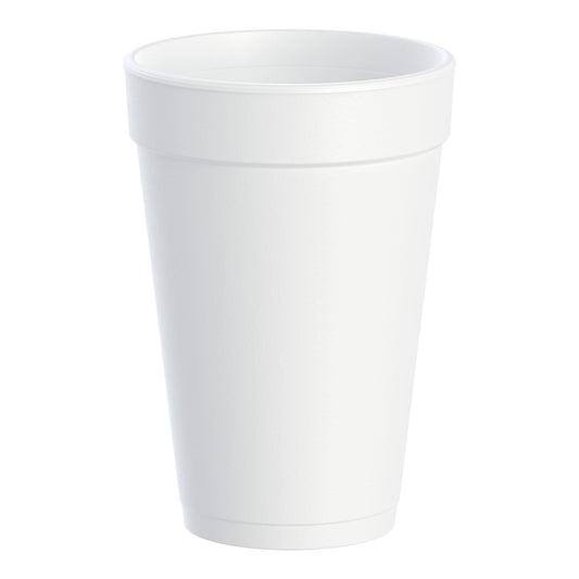 CUP, FOAM TALL WHT 16OZ (25/SL40SL/CS) SALFLD