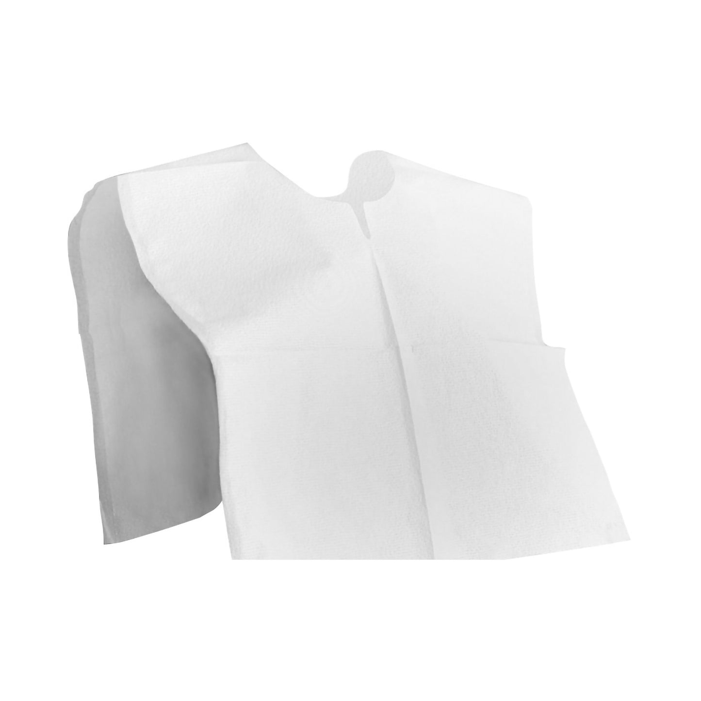 CAPE, EXAM T/P/T PONCHO SIDE OPN WHT 19X22 (200/CS