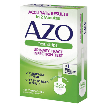 AZO TEST STRIPS, URINARY TRACTINFECTION (3/BX)