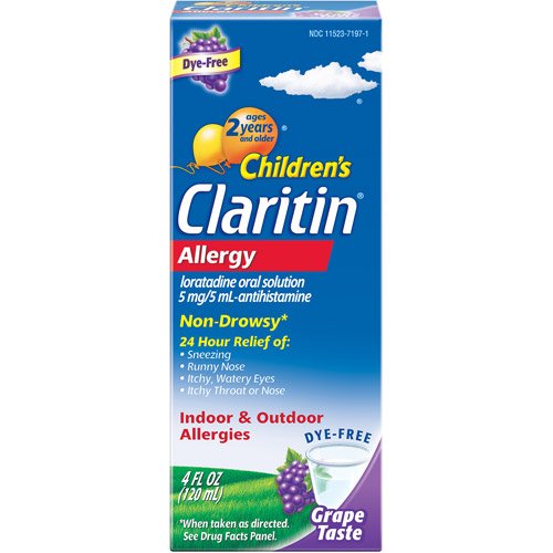 CLARITIN, SYRP CHILD GRAPE 4OZ9SCHRN