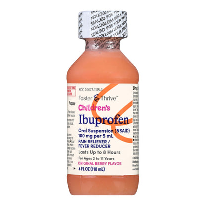 IBUPROFEN, SUSPN ORAL FT CHLD BERRY 4OZ