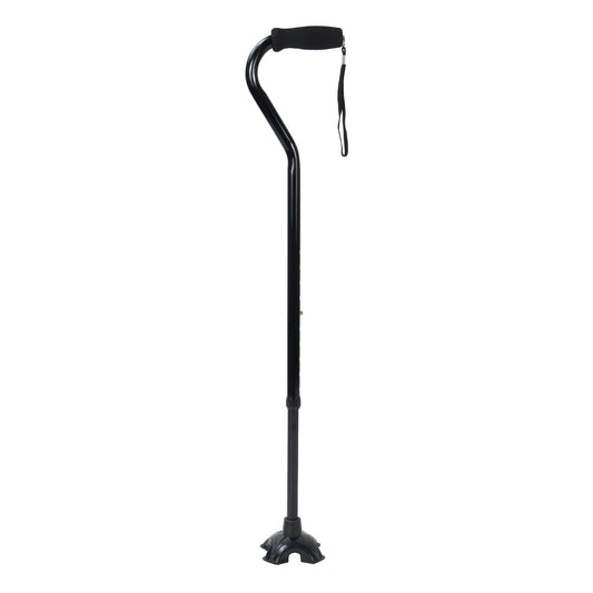 TIP, CANE QUAD-SUPPORT BLK