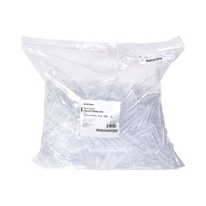 TUBE, POLYSTYRENE 13X75MM (1000/BG 4BG/CS)