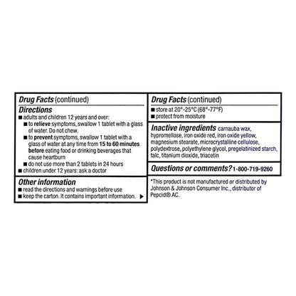 HEARTBURN RELIEF, TAB 10MG (60/BX)