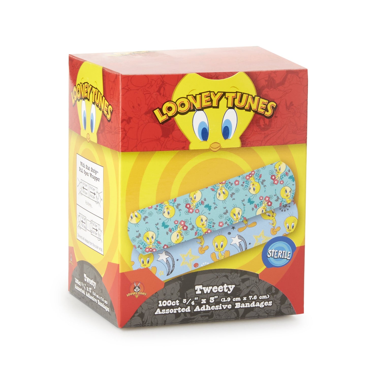 BANDAGE, ADH TWEETIE BOY/GIRL 3/4"X3" (100/BX 12BX/CS)