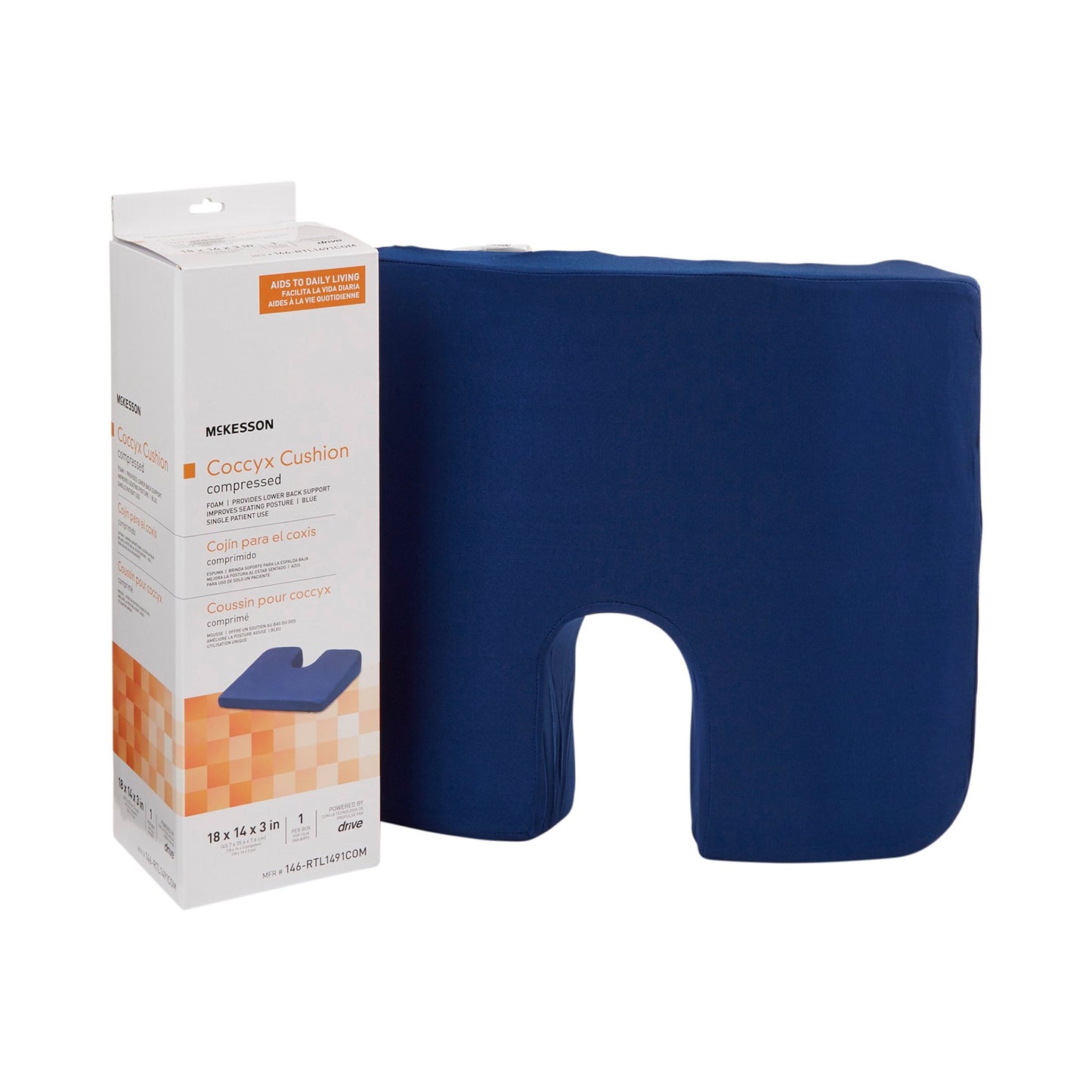 CUSHION, COMPRESS COCCYX (4/CS)