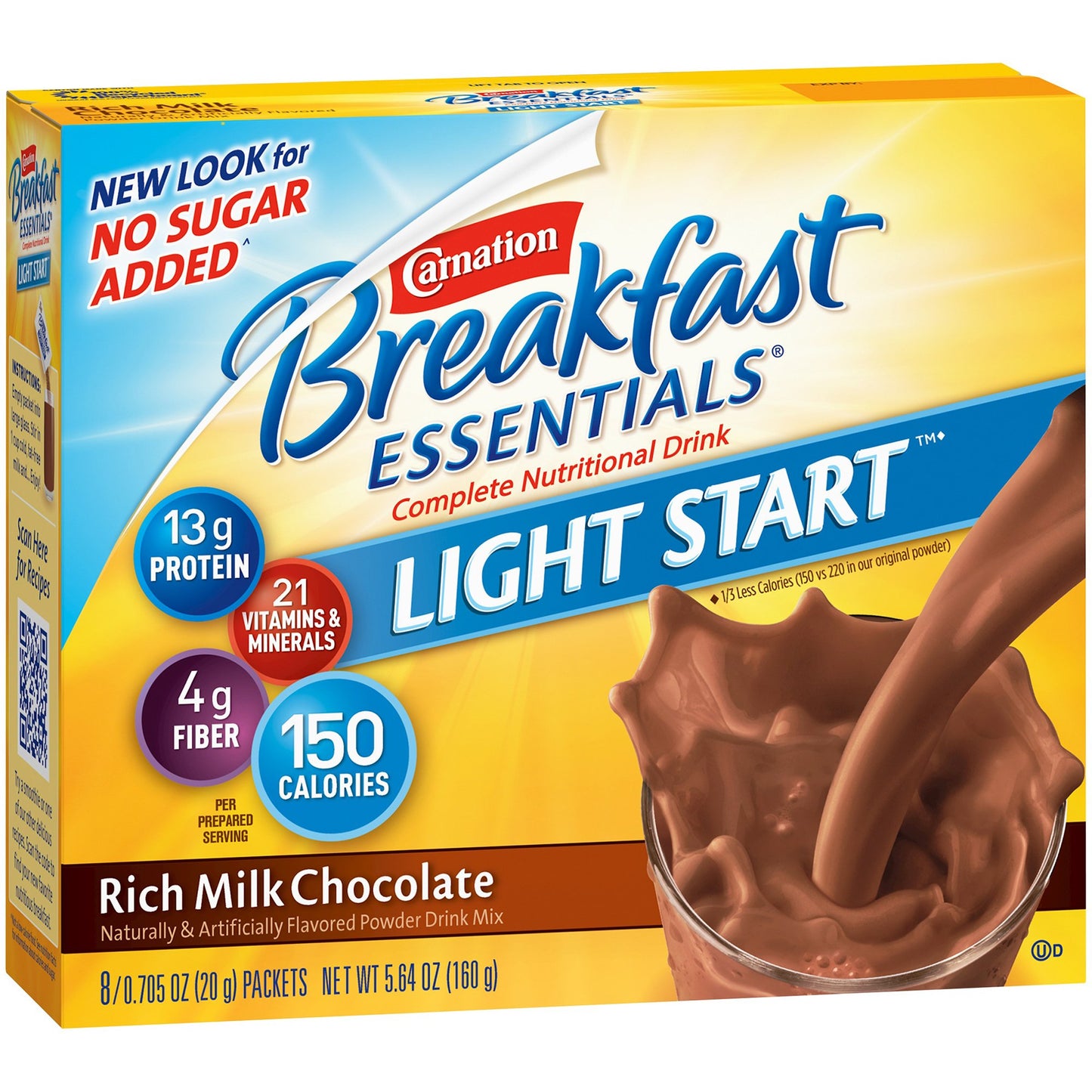 CARNATION INST BRKFST, PDR CHOC SF (8/BX 8BX/CS)