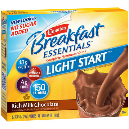 CARNATION INST BRKFST, PDR CHOC SF (8/BX 8BX/CS)