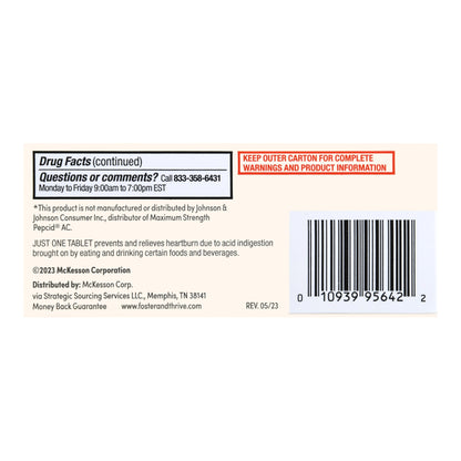 FAMOTIDINE, TAB FT ACID REDUCER SM 20MG (25/BX)