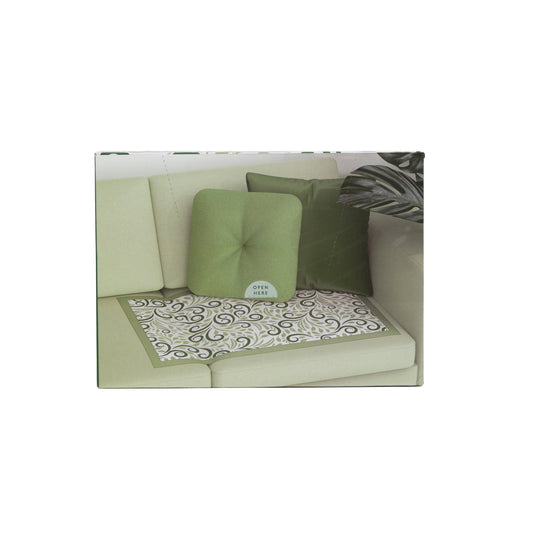 UNDERPAD, FLOURISH ABSRB F/SOFAS/BED SAGE GRN (25EA/BX 6BX/C