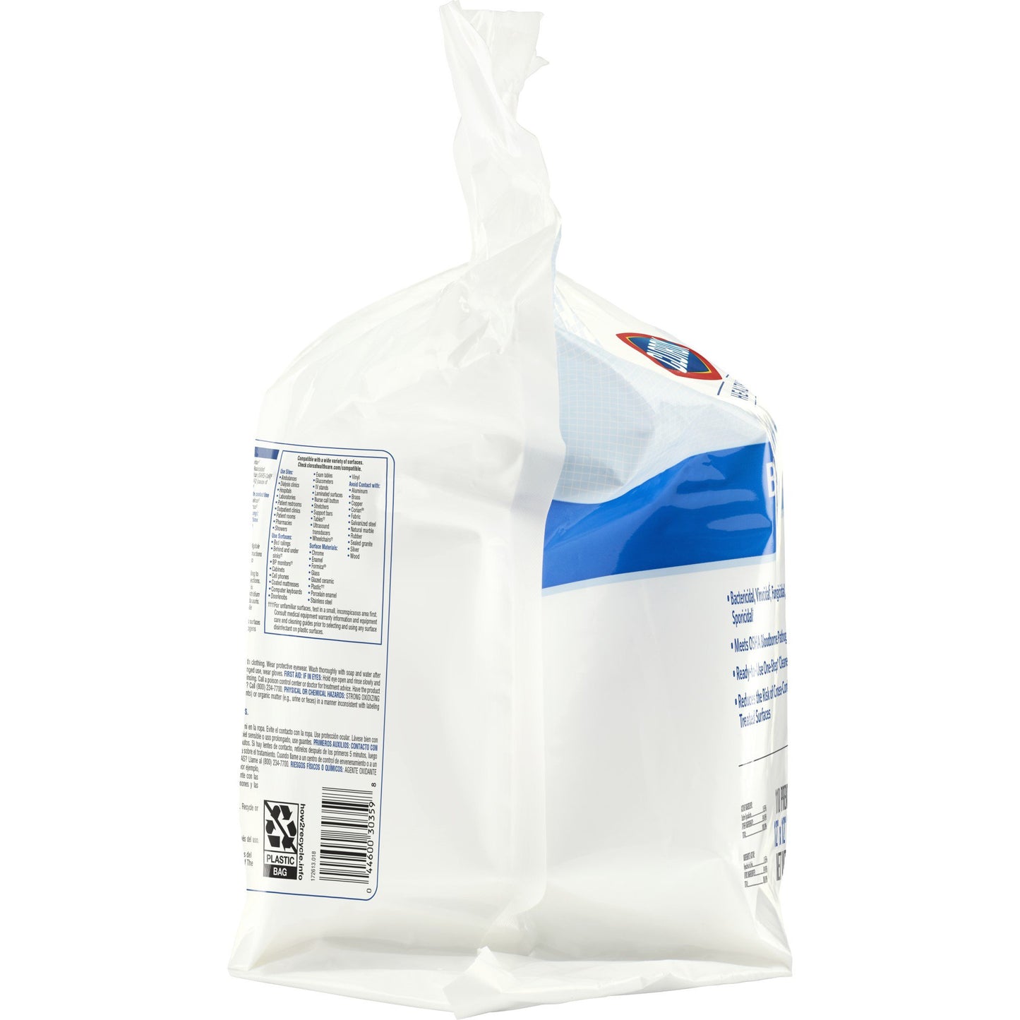 WIPE, CLOROX GERMICIDAL REFILL(110/BX 2BX/CS)