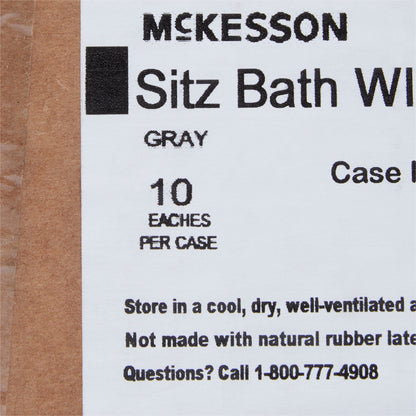 SITZ BATH, GRAPHITE (10/CS)