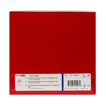 POUCH, NEW IMAGE TRANSP CLSD W/FLTR 2 3/4" (60/BX)