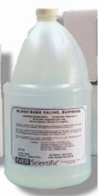 SALINE, BLD BANK BUFFERED SPIGOT .85% 10L