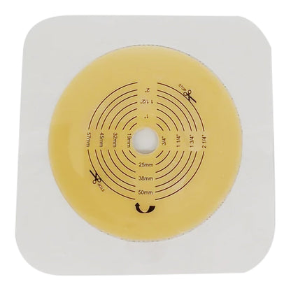 WAFER, OSTOMY 2PC STD TAPE COLLAR WHT 2 3/4" (10/BX 8BX/CS)