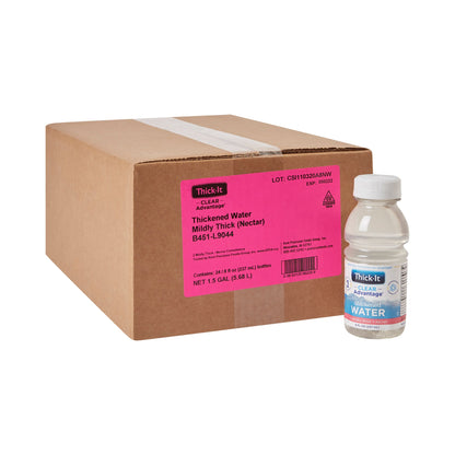 THICK-IT, CLEAR ADV WATER MILD/NECTAR 8OZ (24/CS)