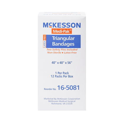 BANDAGE, TRIANGULAR LF 40"X40"X56" (12/BX 6BX/CS)