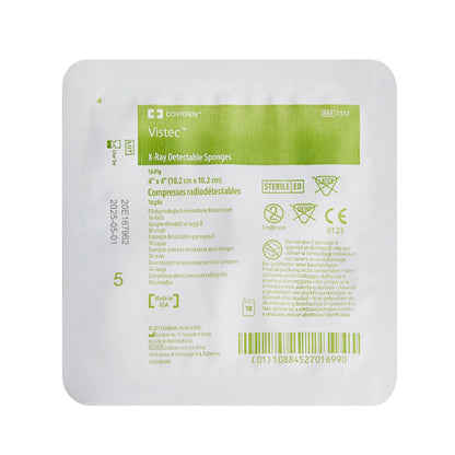 SPONGE, XRAY STR 4"X4" (10/TR 128TR/CS) KENDAL