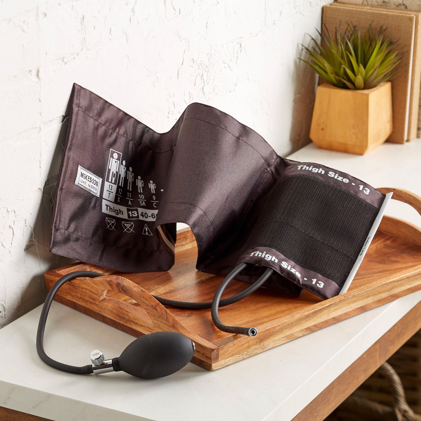 INFLATION SYSTEM, BP LF BRN THIGH (1/BX 12BX/CS)