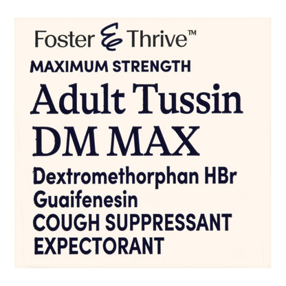 TUSSIN DM MAX, LIQ FT COUGH-CHESTCONGESTION ADLT 4OZ