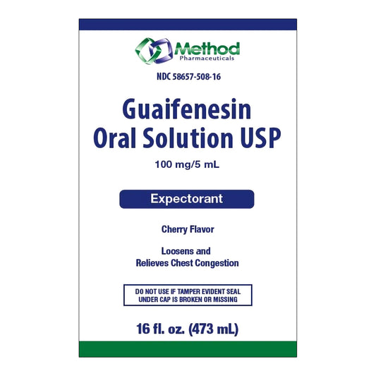 GUAIFENESIN, LIQ 100MG/5ML 16OZ