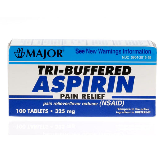 ASPIRIN, TAB TRI-BUFF 325MG (100/BT)