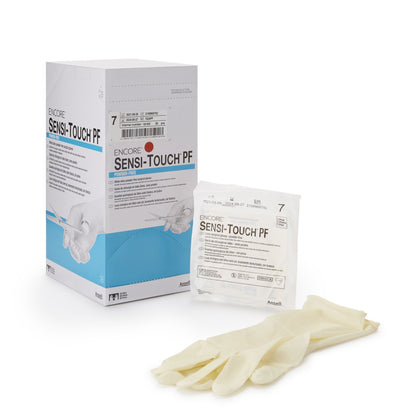 GLOVE, SURG LTX 7.0 STR2 SMTH (50PR/BX 4BX/CS)