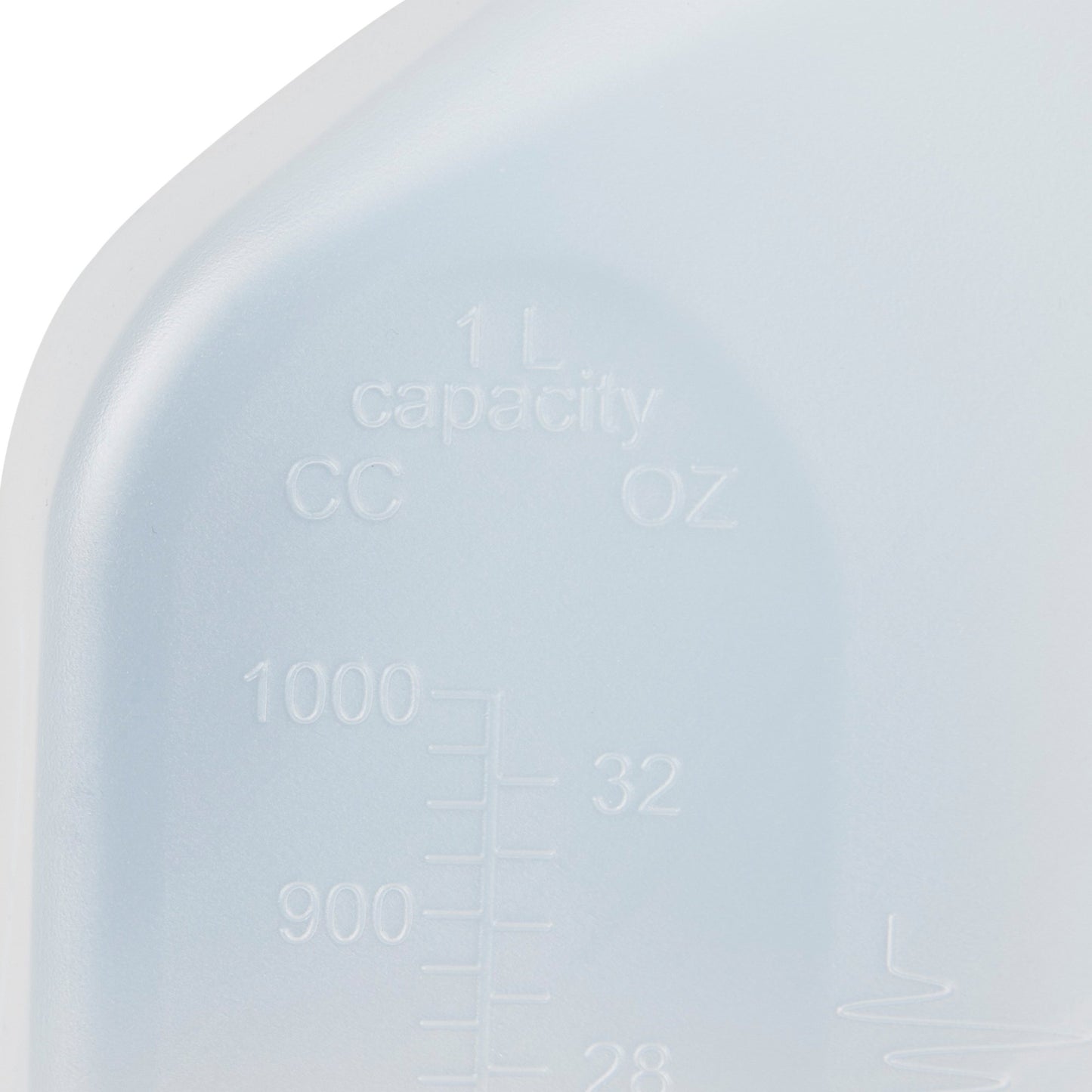 URINAL, W/TRANSPARENT LID (50/CS)