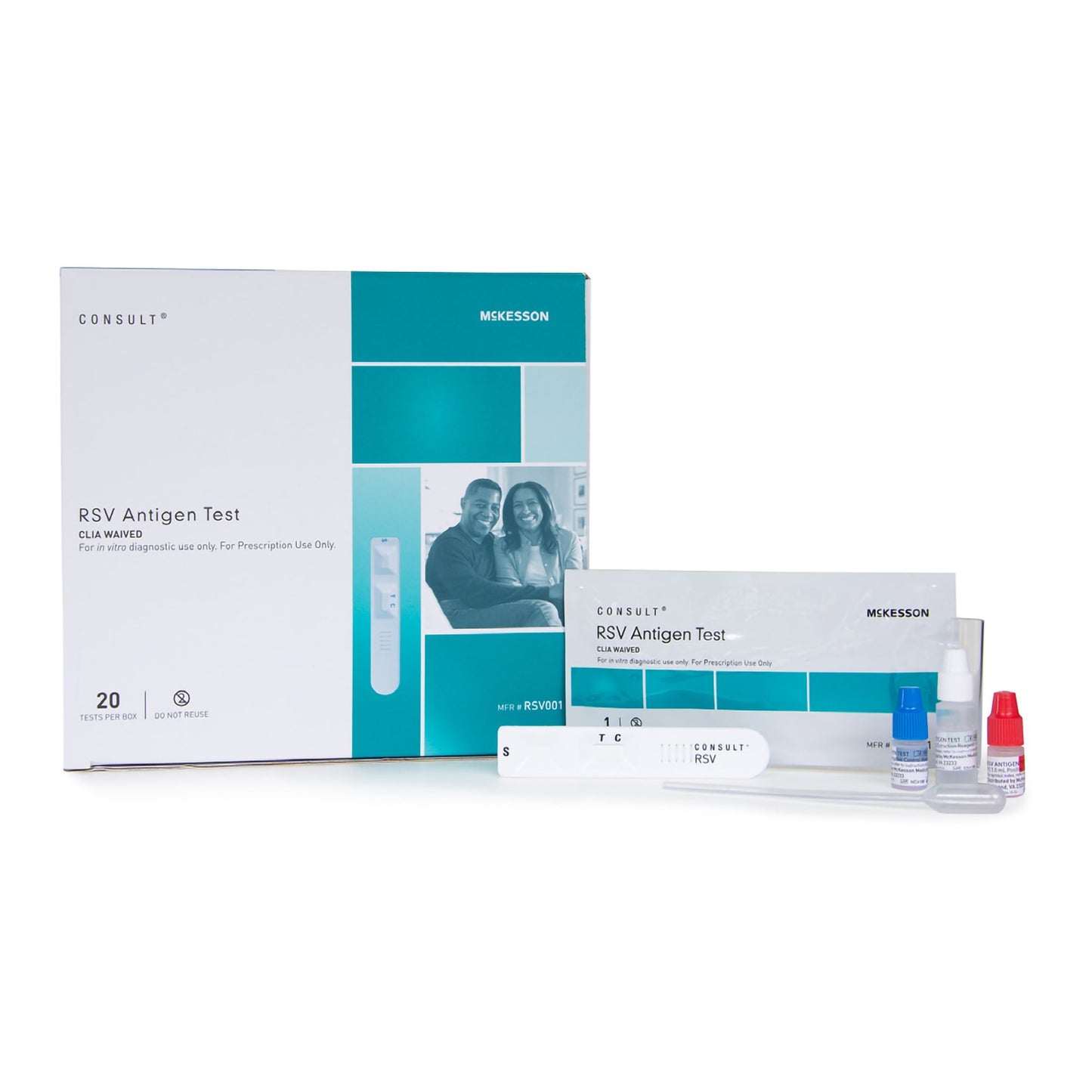 TEST KIT, RSV MCKESSON (20/KT)