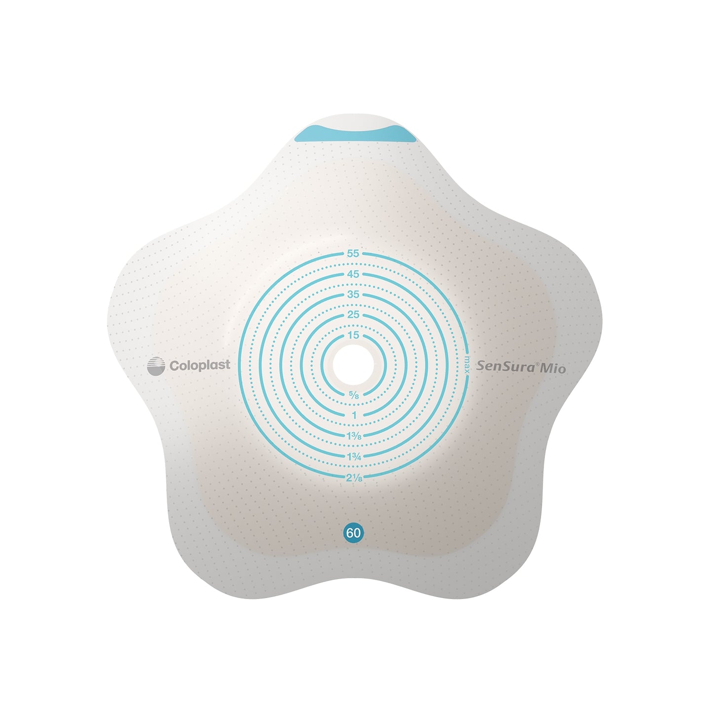 BARRIER, OSTOMY SENSURA MIO CLICK 2PC BLU 1 9/16" (5/BX)