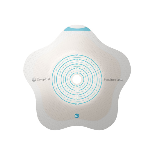BARRIER, OSTOMY SENSURA MIO CLICK 2PC BLU 1 9/16" (5/BX)