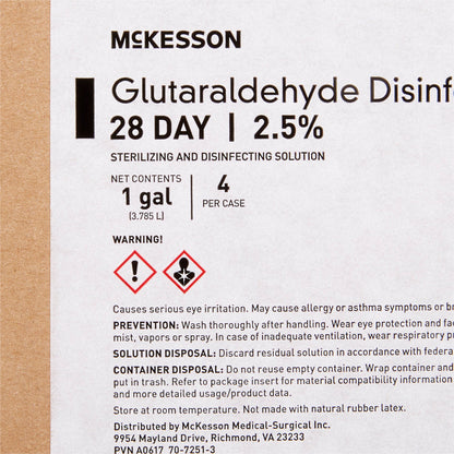 DISINFECTANT, GLUTARALDEHYDE 28DAY (4GL/CS)