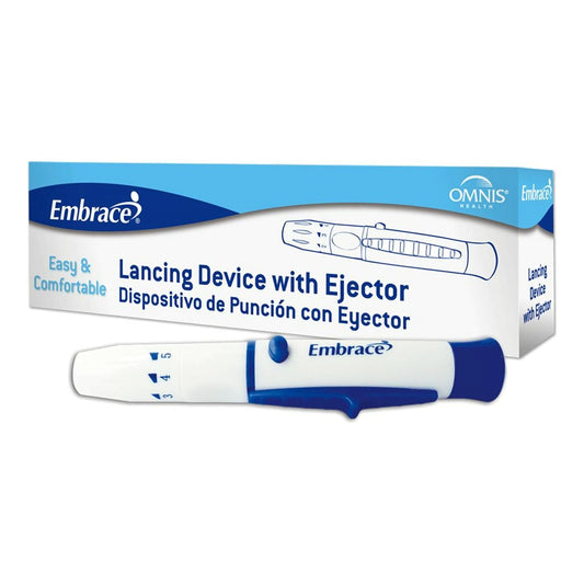 DEVICE, LANCET EMBRACE W/EJECTOR (1/BX)